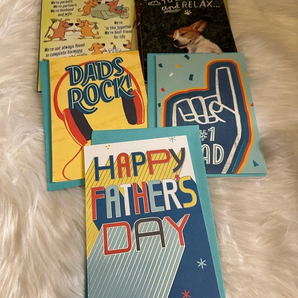 🩷5/$10 Father's Day Greeting Cards Set